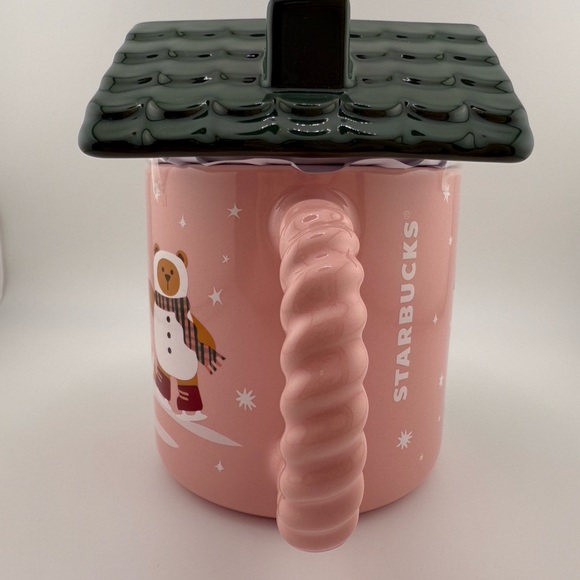 Starbucks 2025 Holiday Gingerbread House Mug. - Picture 4 of 9